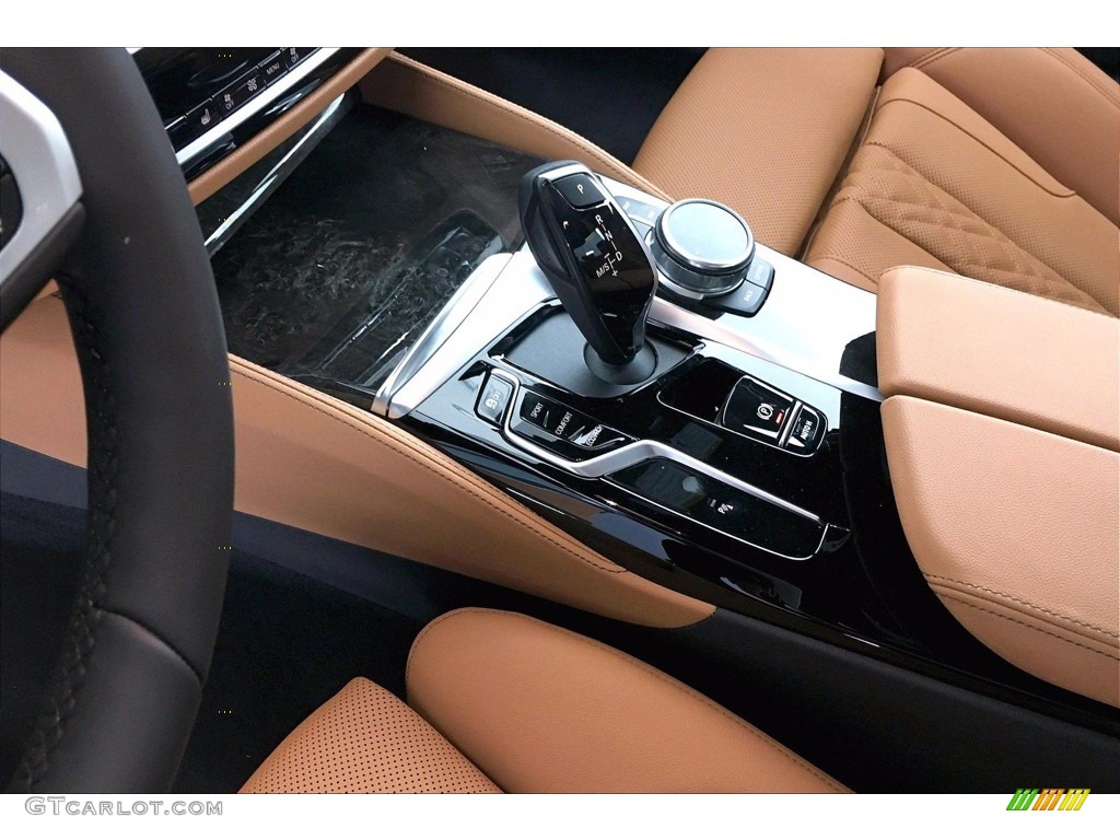 2021 5 Series 540i Sedan - Alpine White / Cognac photo #8
