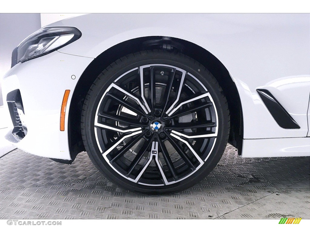2021 5 Series 540i Sedan - Alpine White / Cognac photo #13