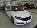 Platinum White Pearl - Civic EX Sedan Photo No. 3