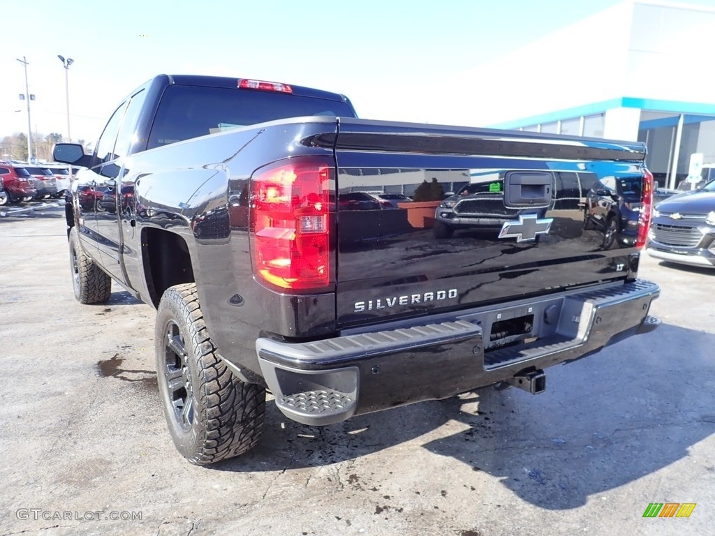 2015 Silverado 1500 LT Double Cab 4x4 - Black / Jet Black photo #5
