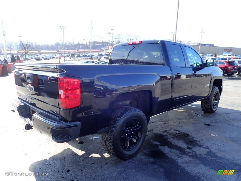 2015 Silverado 1500 LT Double Cab 4x4 - Black / Jet Black photo #8
