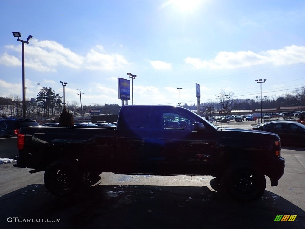 2015 Silverado 1500 LT Double Cab 4x4 - Black / Jet Black photo #9