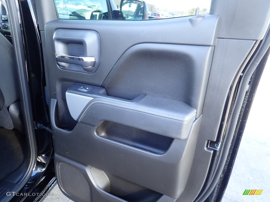 2015 Silverado 1500 LT Double Cab 4x4 - Black / Jet Black photo #18