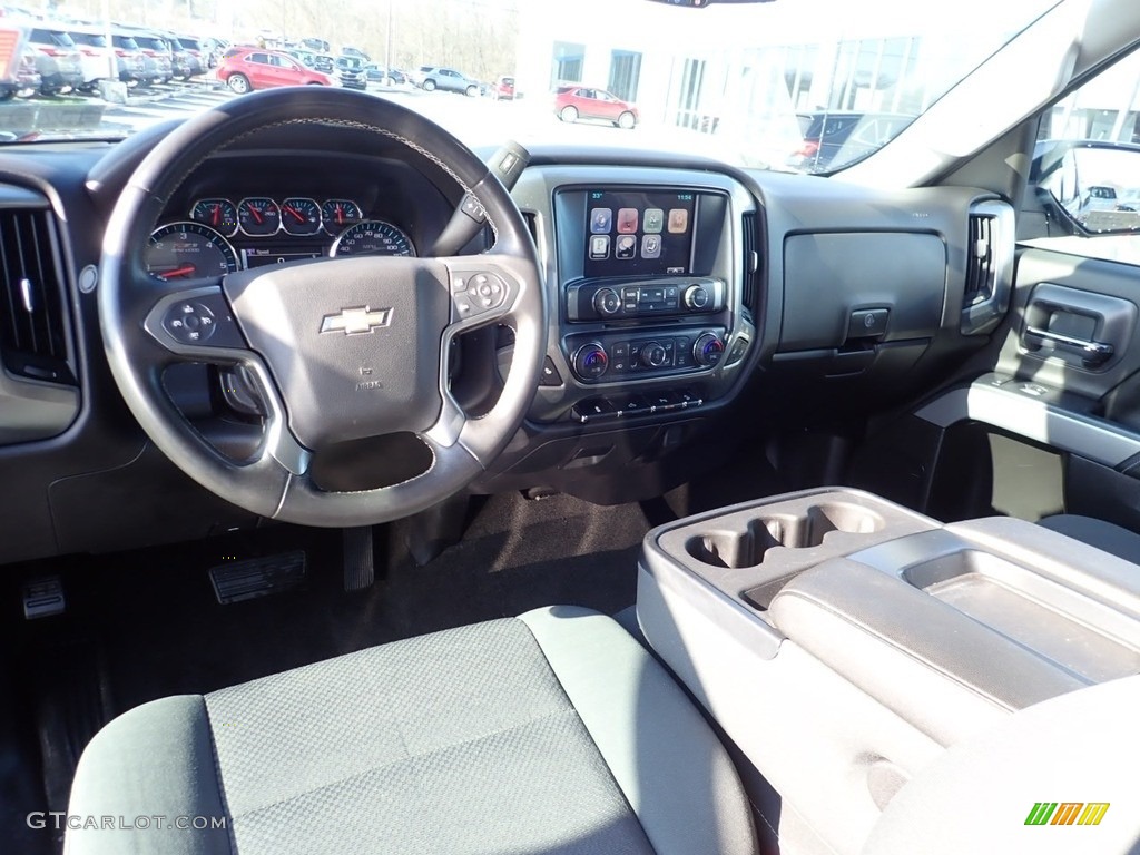 2015 Silverado 1500 LT Double Cab 4x4 - Black / Jet Black photo #21
