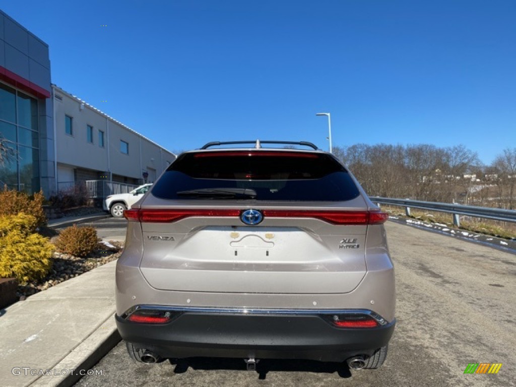 2021 Venza Hybrid XLE AWD - Titanium Glow / Black photo #14