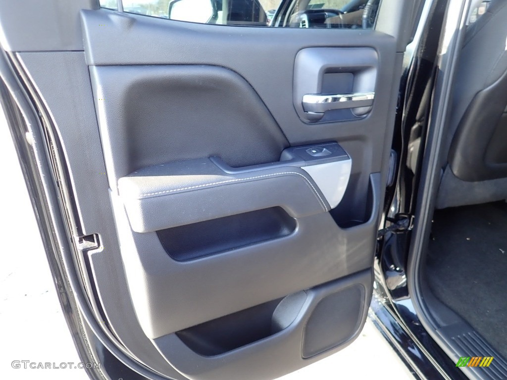 2015 Silverado 1500 LT Double Cab 4x4 - Black / Jet Black photo #22