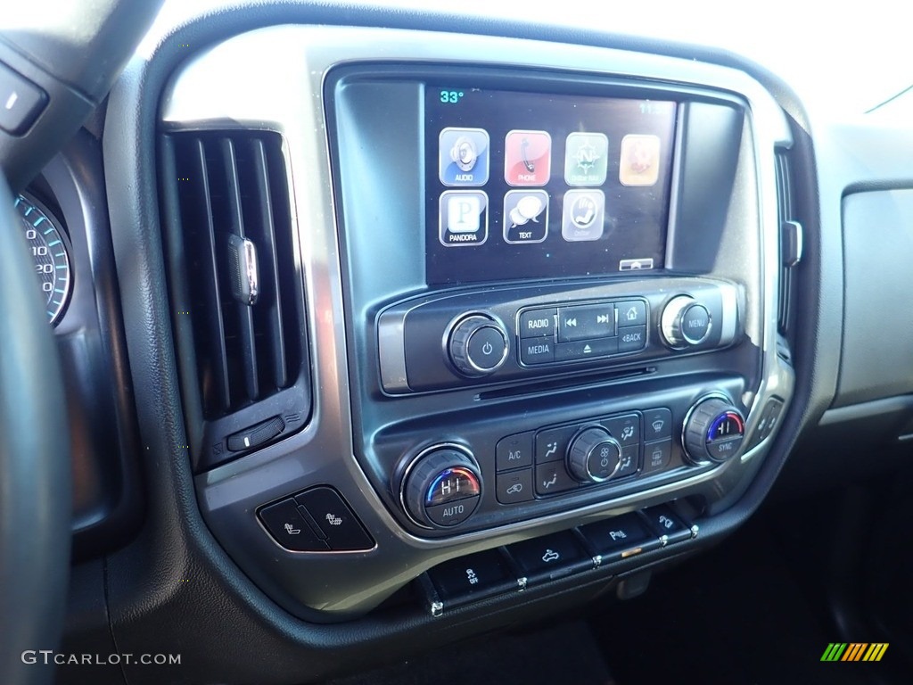 2015 Silverado 1500 LT Double Cab 4x4 - Black / Jet Black photo #27