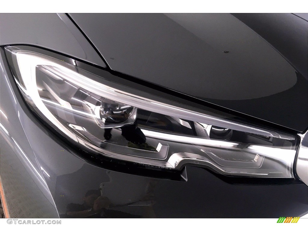 2021 3 Series 330e Sedan - Mineral Gray Metallic / Black photo #15