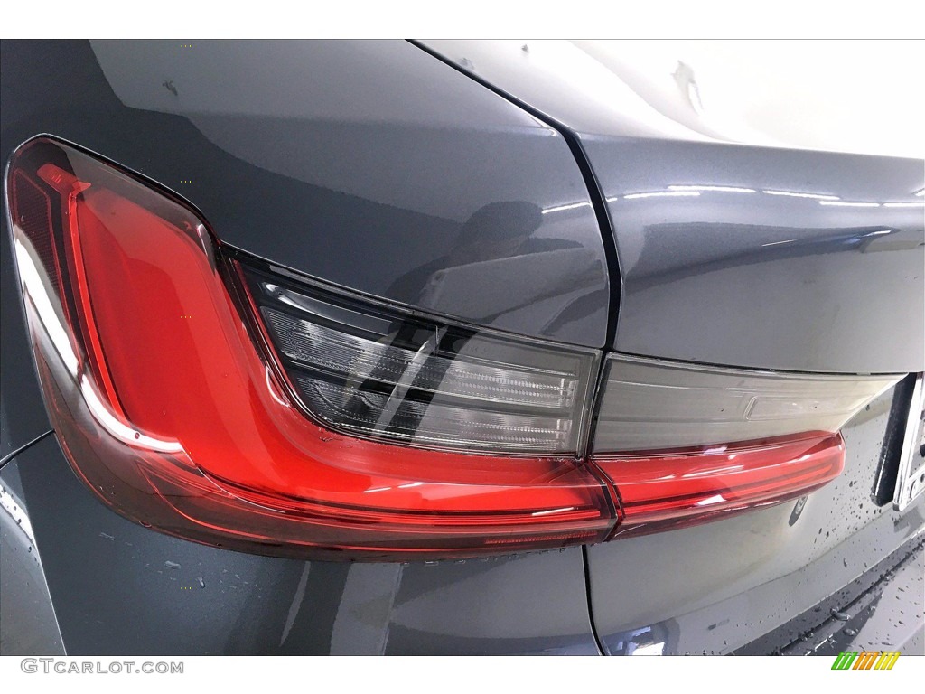 2021 3 Series 330e Sedan - Mineral Gray Metallic / Black photo #16