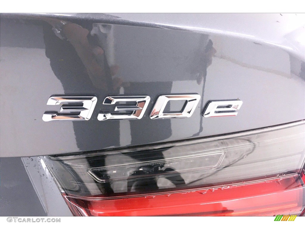 2021 3 Series 330e Sedan - Mineral Gray Metallic / Black photo #17