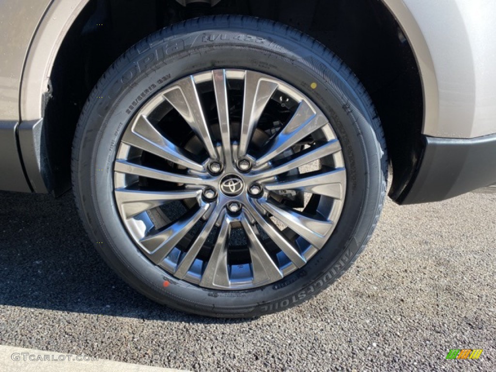 2021 Venza Hybrid XLE AWD - Titanium Glow / Black photo #36