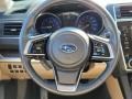 Warm Ivory 2019 Subaru Outback 2.5i Limited Steering Wheel