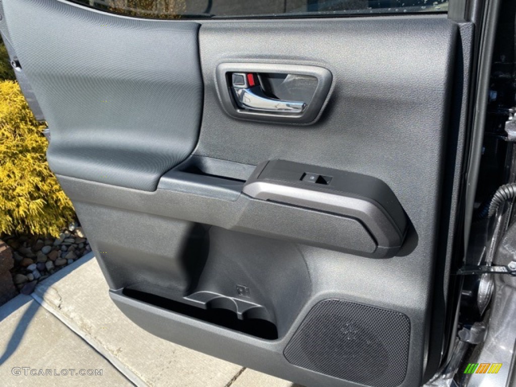 2021 Toyota Tacoma TRD Pro Double Cab 4x4 Black Door Panel Photo #140861348