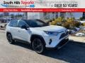 Super White 2021 Toyota RAV4 XSE AWD Hybrid