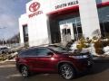 2018 Ooh La La Rouge Mica Toyota Highlander XLE AWD  photo #2