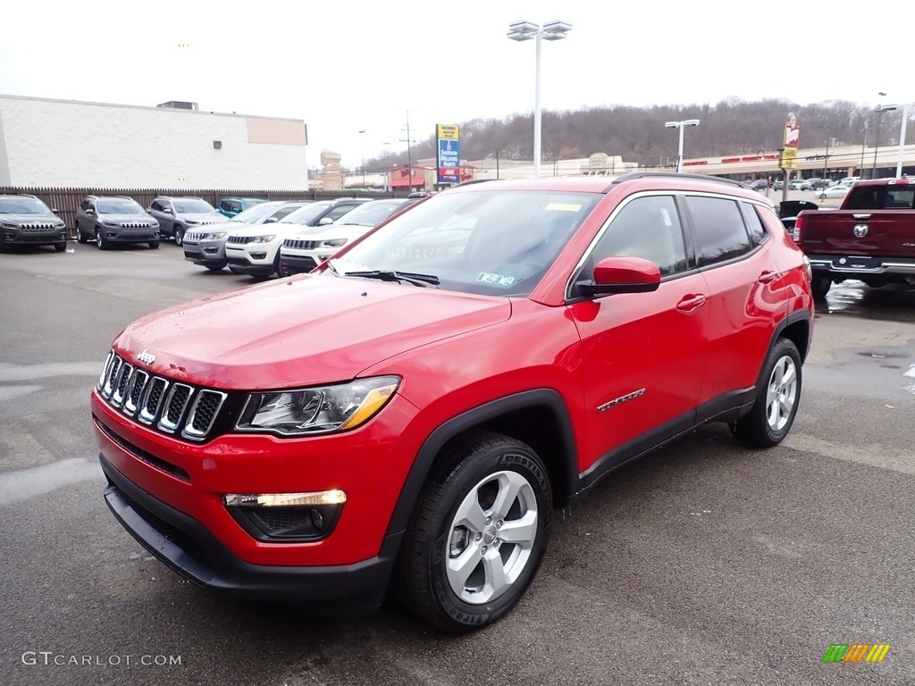 Redline Pearl 2021 Jeep Compass Latitude 4x4 Exterior Photo #140864721