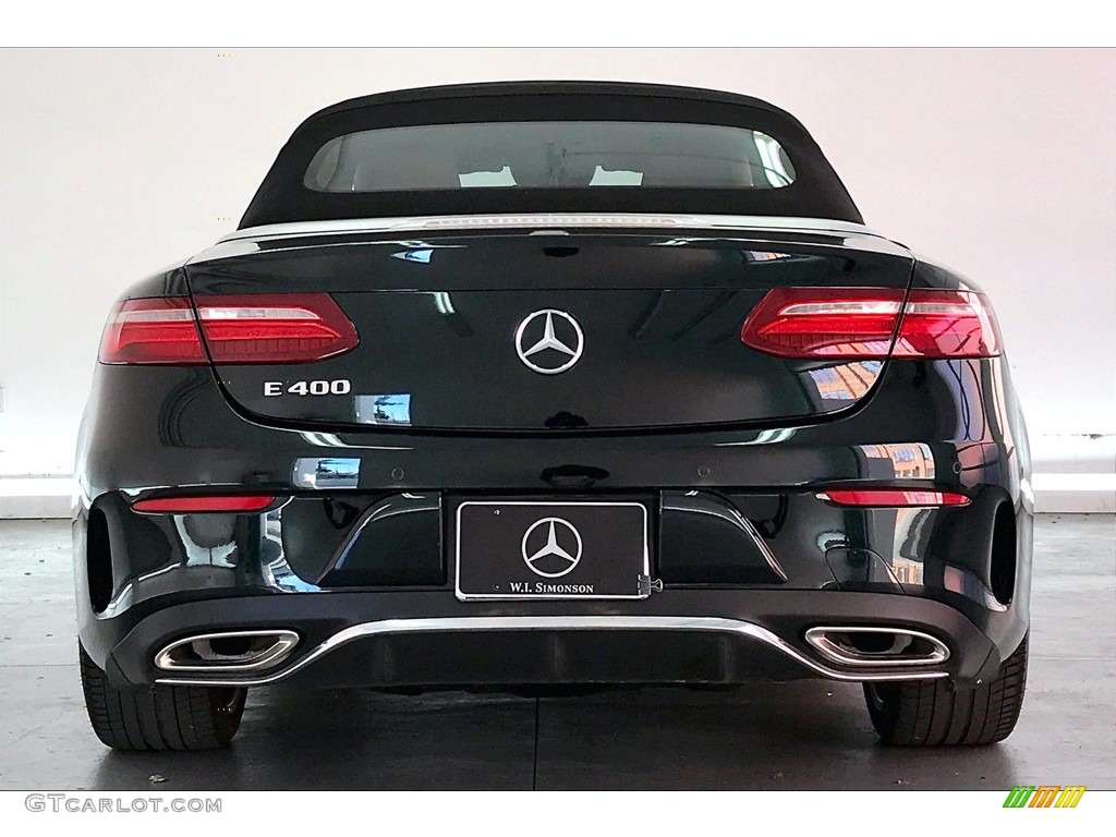 2018 E 400 Convertible - Emerald Green Metallic / Saddle Brown/Black photo #3
