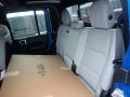 2021 Jeep Gladiator Black/Steel Gray Interior Rear Seat Photo