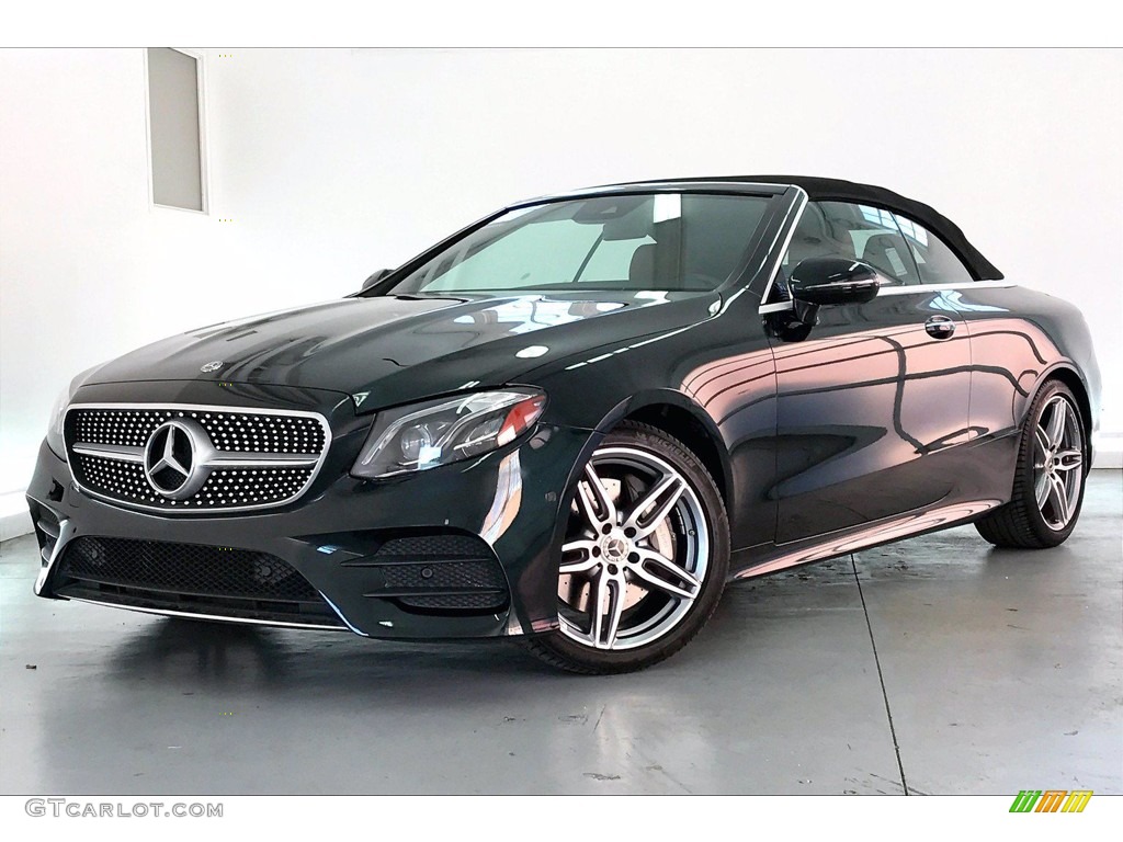 2018 E 400 Convertible - Emerald Green Metallic / Saddle Brown/Black photo #12