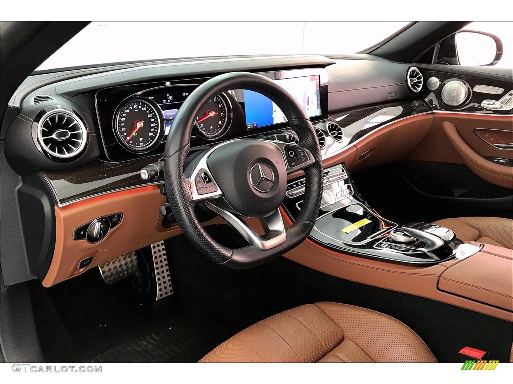 2018 E 400 Convertible - Emerald Green Metallic / Saddle Brown/Black photo #14