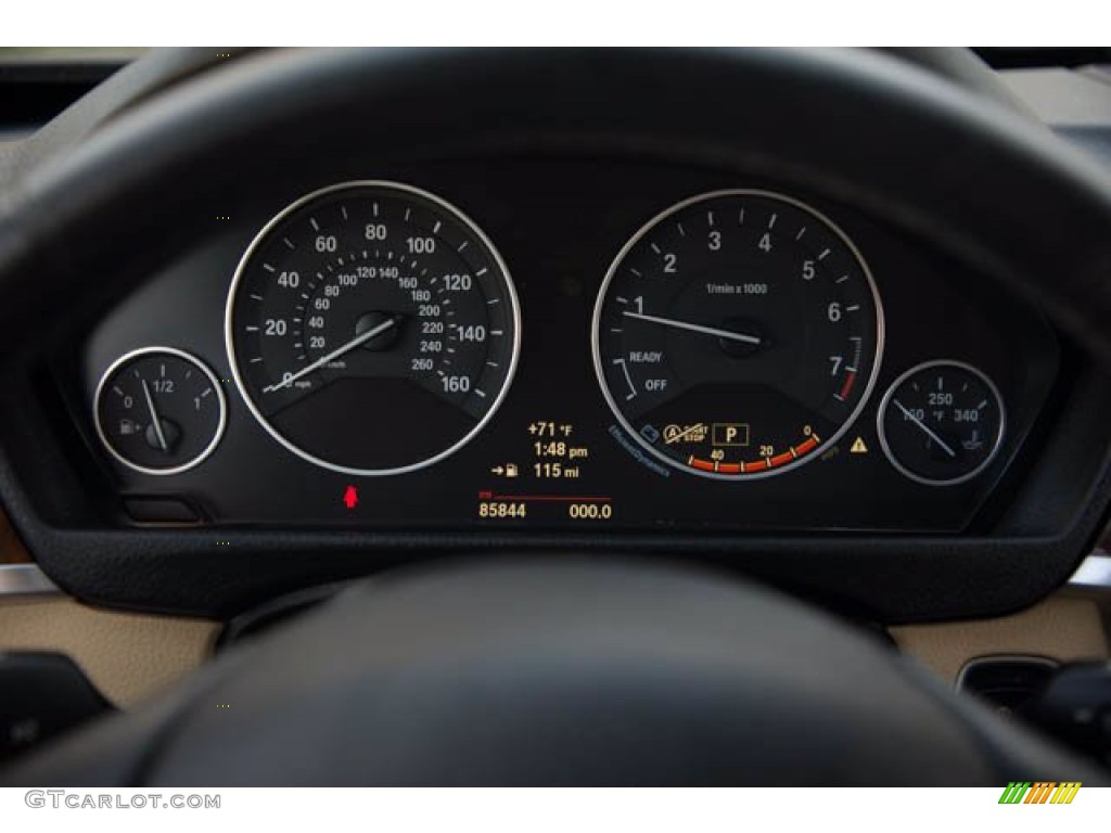 2014 3 Series 320i Sedan - Mineral Grey Metallic / Venetian Beige photo #27