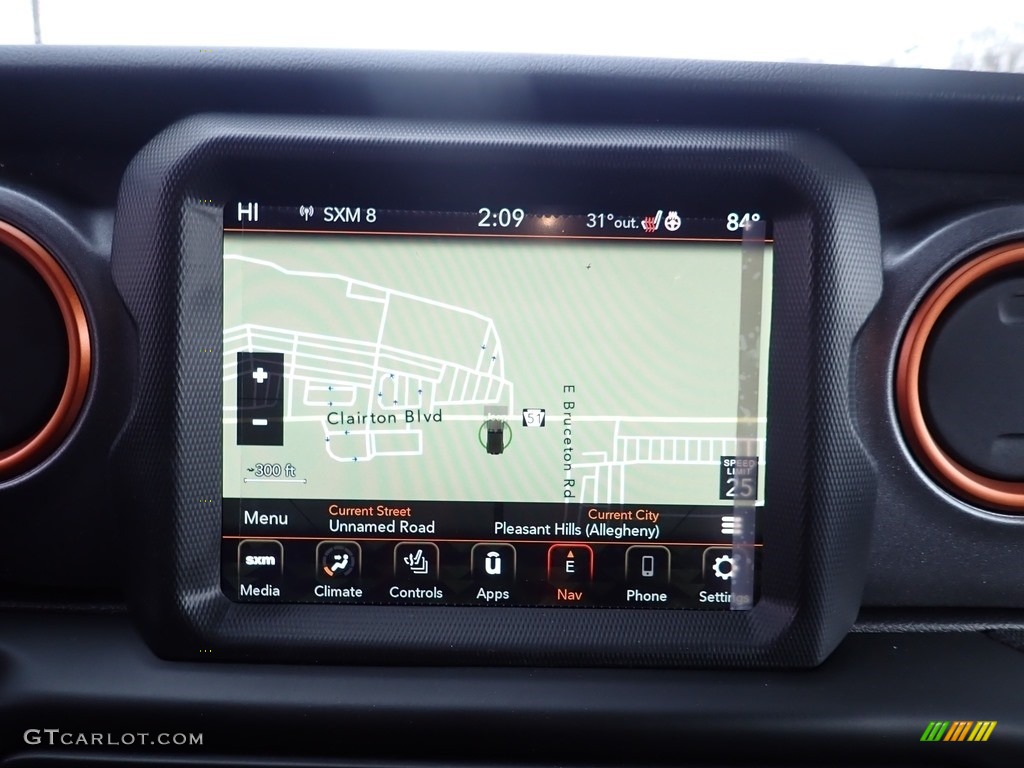 2021 Jeep Gladiator Mojave 4x4 Navigation Photo #140865582