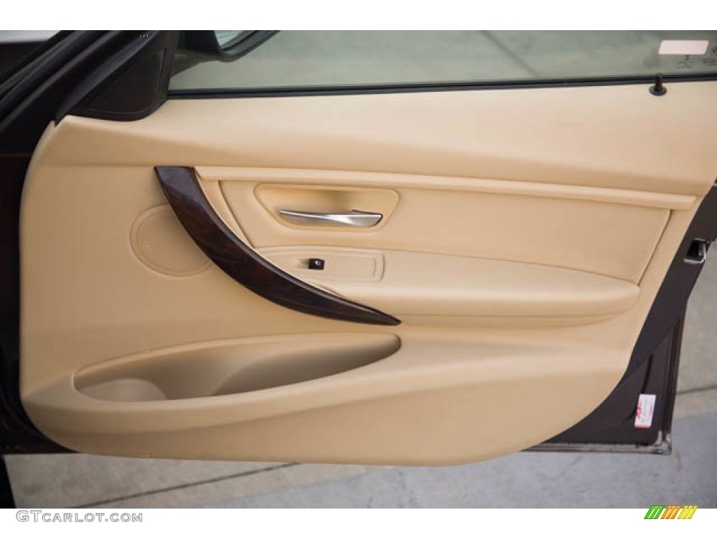 2014 3 Series 320i Sedan - Mineral Grey Metallic / Venetian Beige photo #32