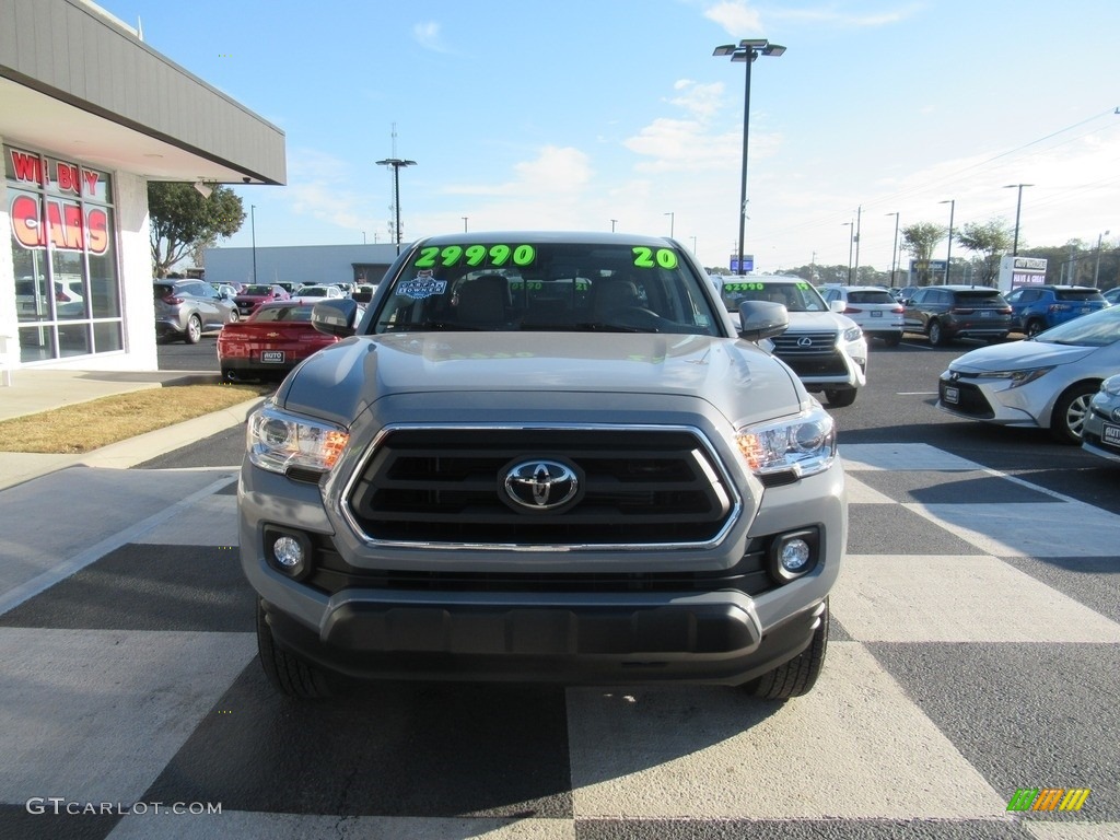 2020 Tacoma SR5 Double Cab 4x4 - Cement / Black photo #2