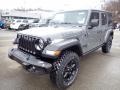 2021 Sting-Gray Jeep Wrangler Unlimited Willys 4x4  photo #1