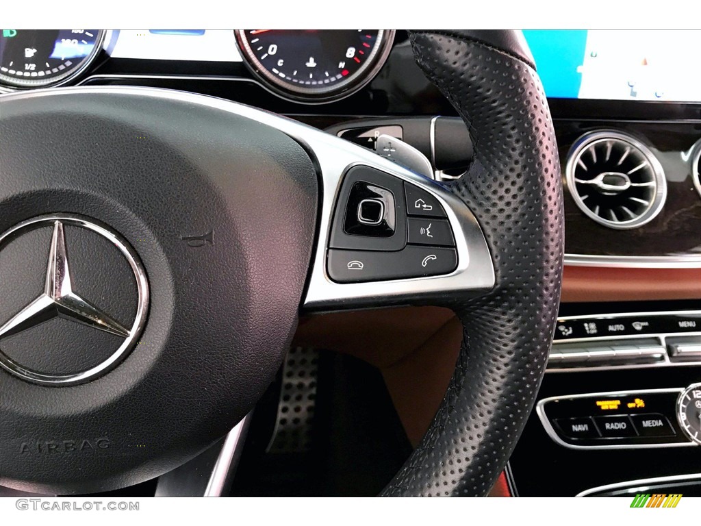 2018 E 400 Convertible - Emerald Green Metallic / Saddle Brown/Black photo #22
