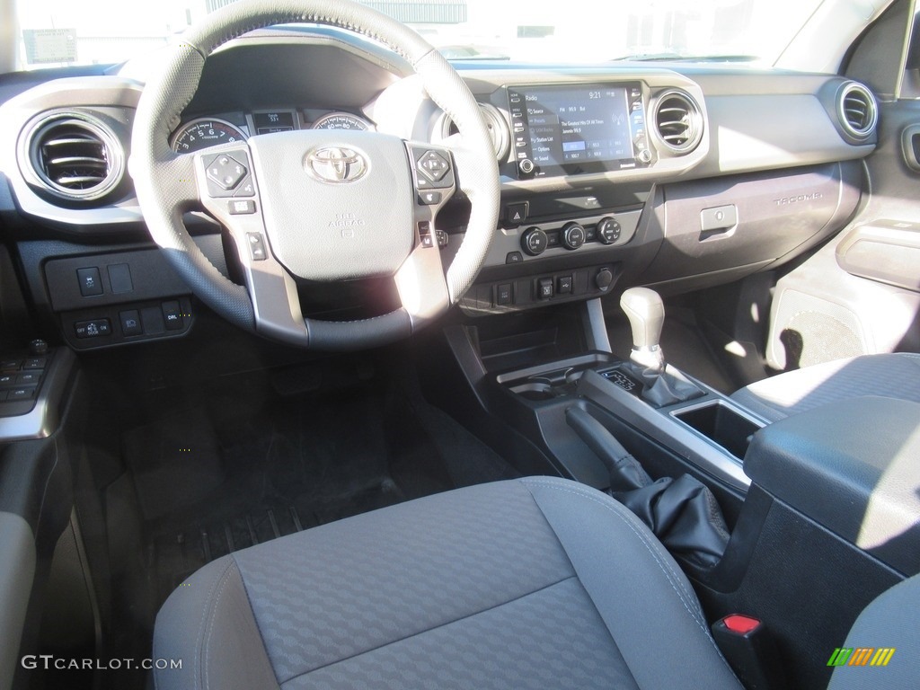 2020 Tacoma SR5 Double Cab 4x4 - Cement / Black photo #15