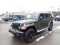 2021 Sarge Green Jeep Wrangler Unlimited Sahara 4x4  photo #1