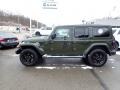 2021 Sarge Green Jeep Wrangler Unlimited Sahara 4x4  photo #3