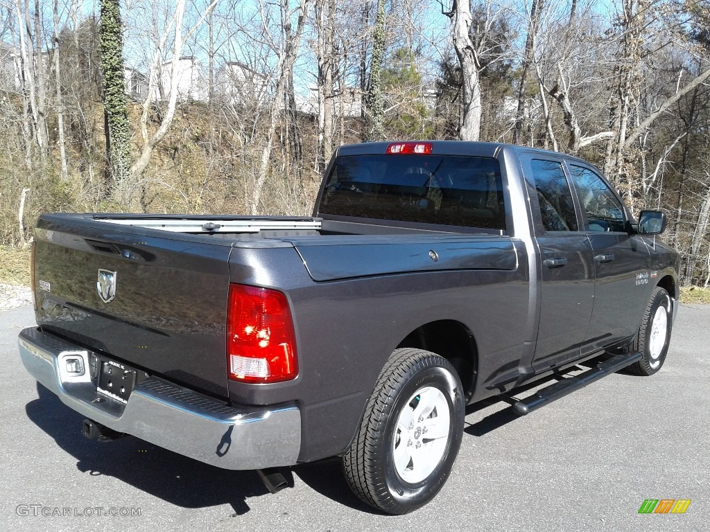 2018 1500 Tradesman Quad Cab - Granite Crystal Metallic / Black/Diesel Gray photo #7
