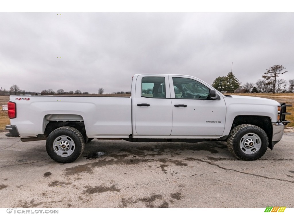 Summit White 2016 Chevrolet Silverado 2500HD WT Double Cab 4x4 Exterior Photo #140866765
