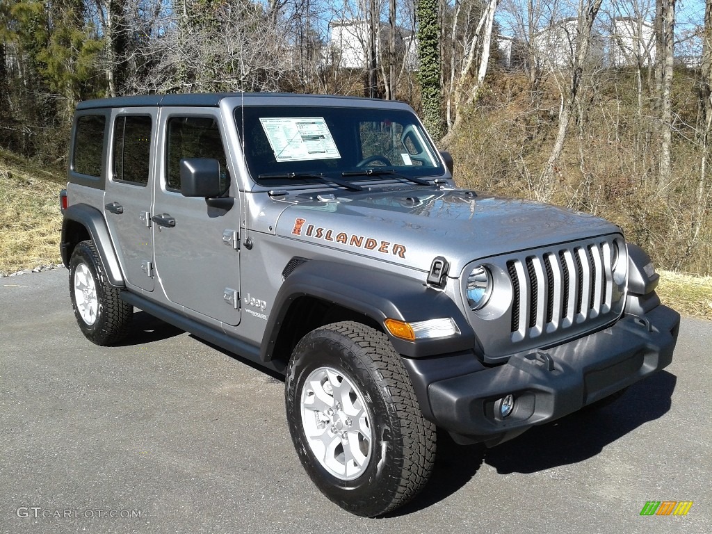 Billet Silver Metallic 2021 Jeep Wrangler Unlimited Islander 4x4 Exterior Photo #140867363