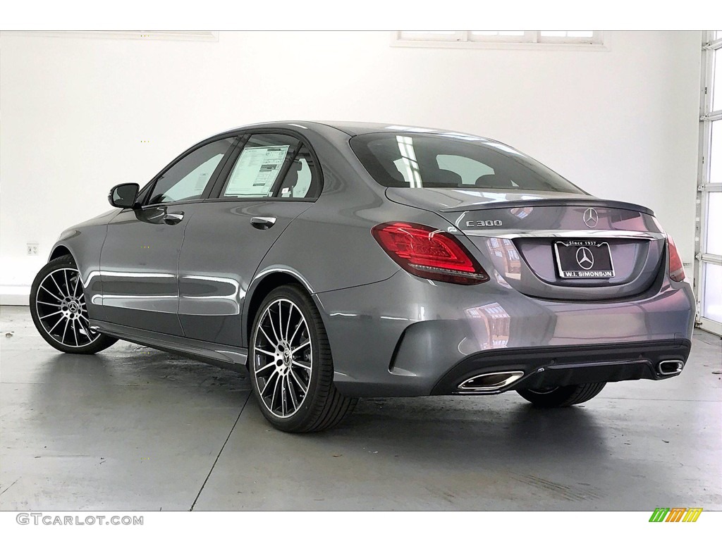 2021 C 300 Sedan - Selenite Gray Metallic / Black photo #2