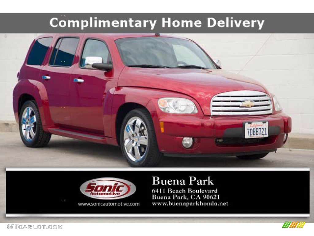 2011 HHR LT - Crystal Red Metallic Tintcoat / Gray photo #1