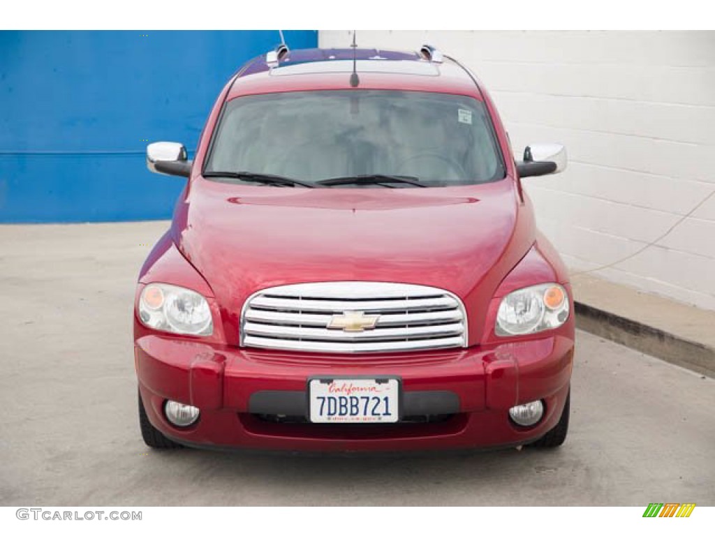 2011 HHR LT - Crystal Red Metallic Tintcoat / Gray photo #7