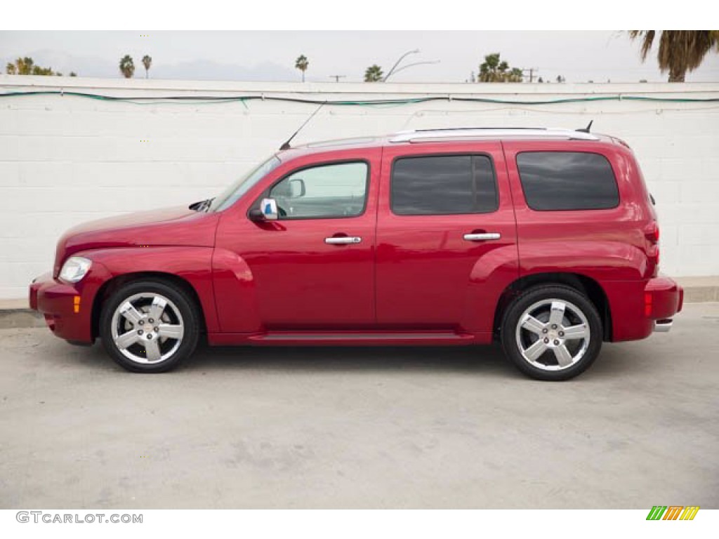 2011 HHR LT - Crystal Red Metallic Tintcoat / Gray photo #8