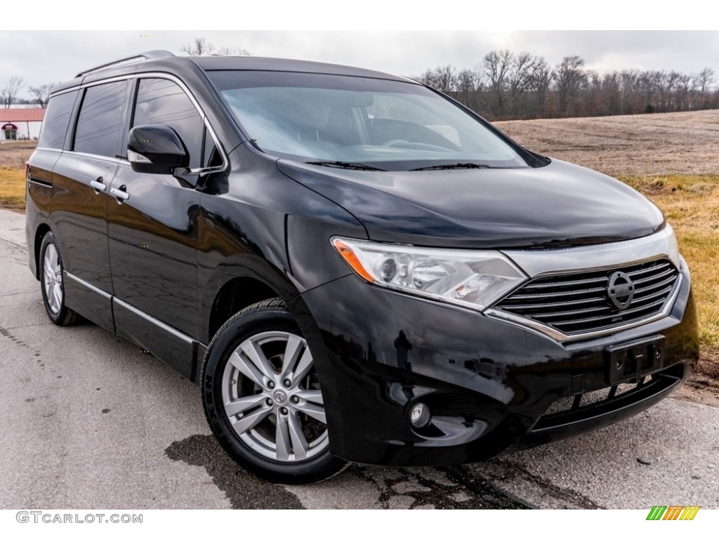 Dark Mahogany Nissan Quest