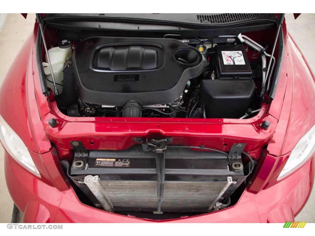 2011 HHR LT - Crystal Red Metallic Tintcoat / Gray photo #29