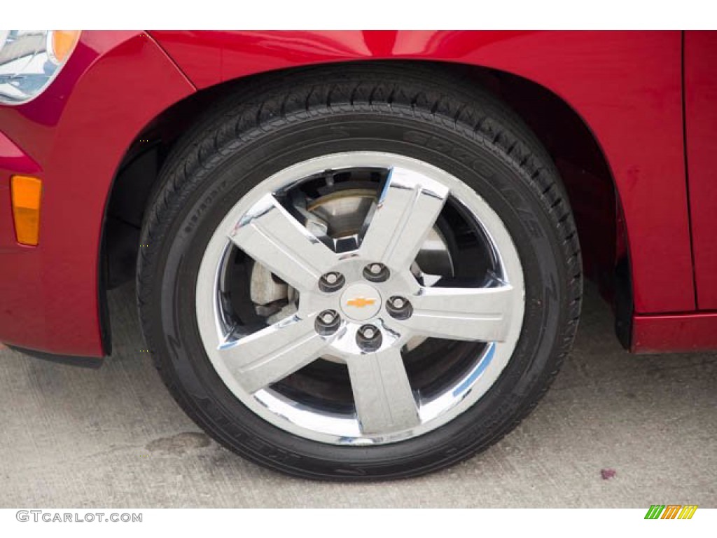 2011 HHR LT - Crystal Red Metallic Tintcoat / Gray photo #30