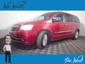 Deep Cherry Red Crystal Pearl 2012 Chrysler Town & Country Limited