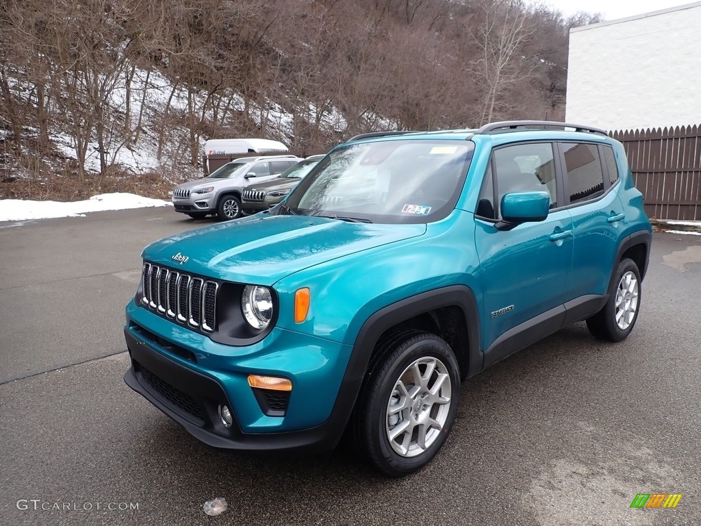 Bikini Metallic 2021 Jeep Renegade Latitude 4x4 Exterior Photo #140869424