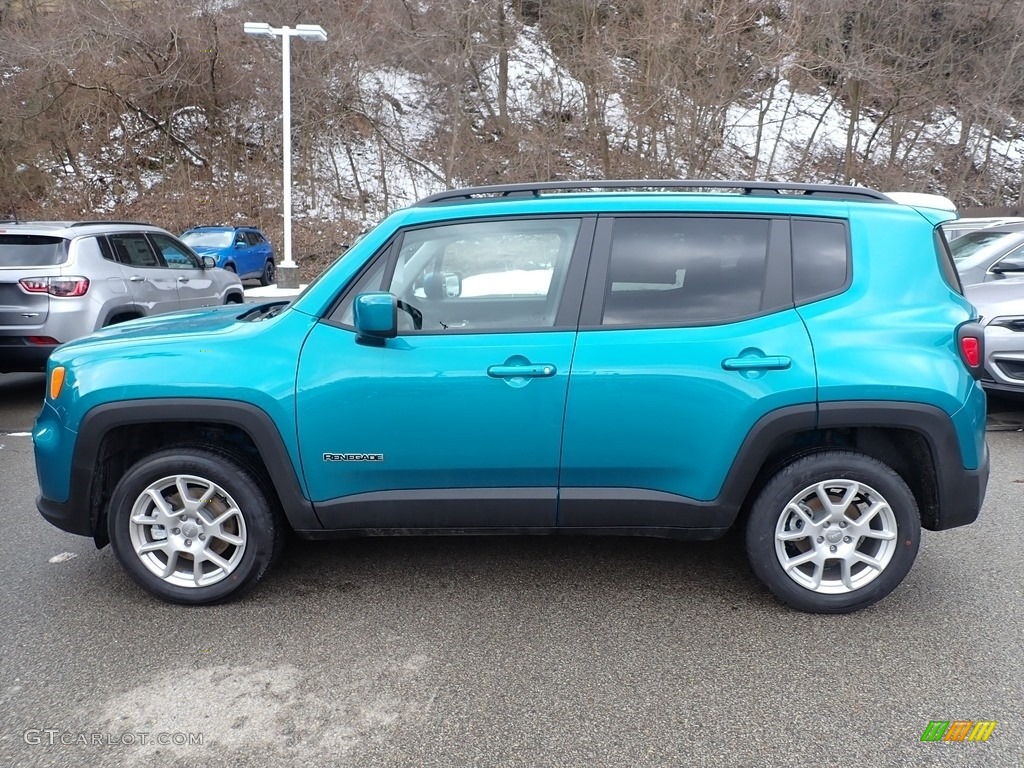 Bikini Metallic 2021 Jeep Renegade Latitude 4x4 Exterior Photo #140869457