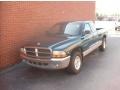 1999 Emerald Green Pearl Dodge Dakota SLT Extended Cab  photo #2