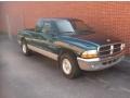 1999 Emerald Green Pearl Dodge Dakota SLT Extended Cab  photo #8