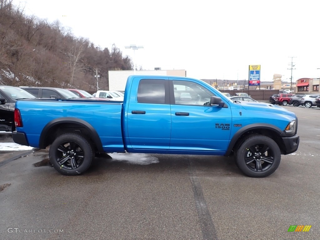 Hydro Blue Pearl 2021 Ram 1500 Classic Quad Cab 4x4 Exterior Photo #140870711