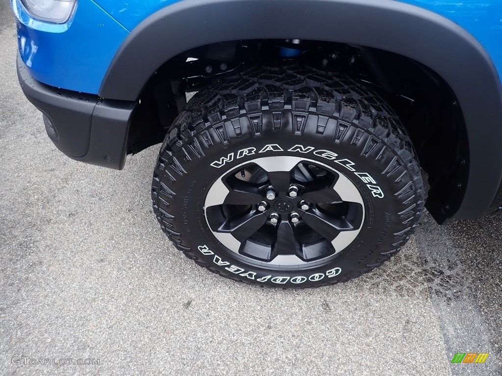2021 1500 Rebel Crew Cab 4x4 - Hydro Blue Pearl / Black photo #2